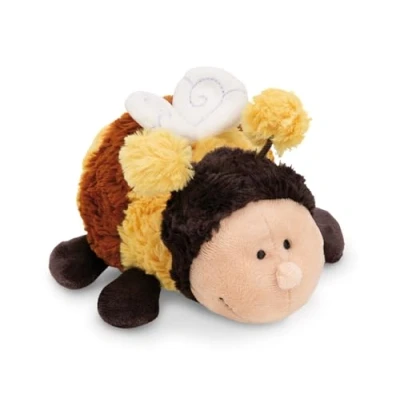 Afbeelding van Knuffeldier Hommel Beelinda 18cm geel Zacht pluche, schattig om mee te knuffelen en spelen, voor kinderen volwassenen, een geweldig cadeau idee 61628