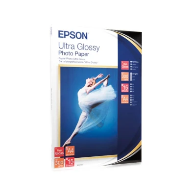 Afbeelding van Epson Ultra Glans Photo Papier A 4. 15 Vel. 300 g S 041927