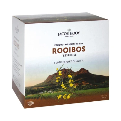 Afbeelding van Jacob Hooy Rooibosthee Jubileum Doos, 1 stuks