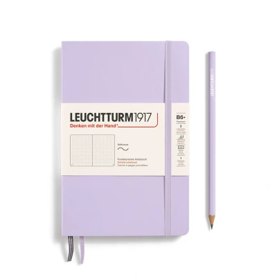 Afbeelding van Leuchtturm Lilac, Softcover, Paperback (B6+), 123 p., dotted