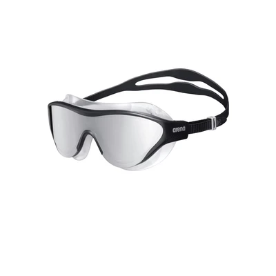 Afbeelding van Arena THE One MASK Mirror Zwembril, Maat: Size, Silver black
