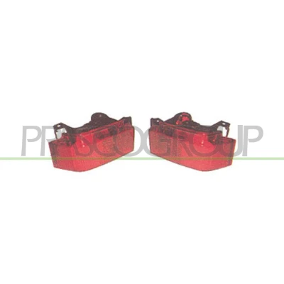 Afbeelding van PRASCO OP3504453 Mistlampen rechts Zonder lamphouder OPEL: Meriva A