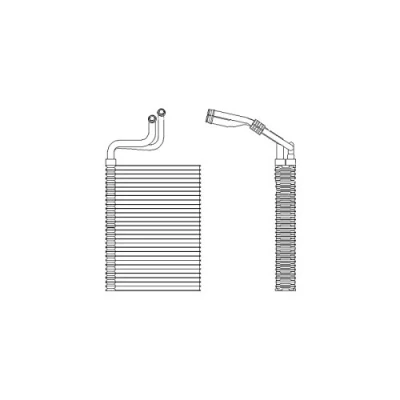Afbeelding van Verdamper, airconditioning DELPHI TSP0525197