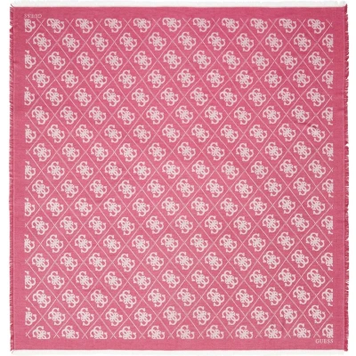 Afbeelding van Guess Eliette LOGO Kefiah Halsdoek, Dames, Maat: One Size, Bordeaux