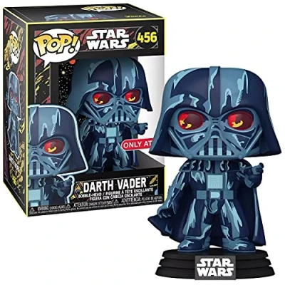 Afbeelding van Funko Pop! Star Wars Darth Vader BlackLight #456 Exclusive