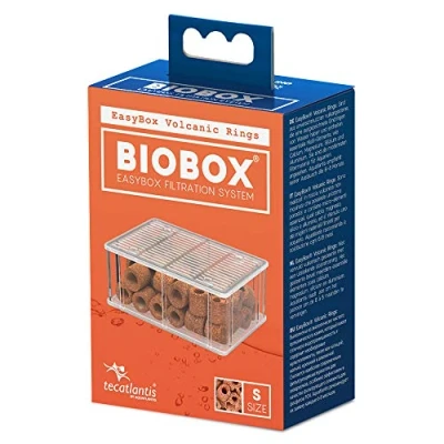 Afbeelding van Tecatlantis Easybox Vulkanische Ringen Filter Media Patroon voor Biobox Filters 1 en 2, S
