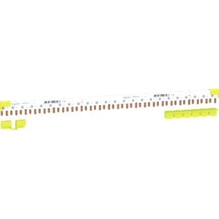 Afbeelding van Schneider electric acti9 kamrail busbar 1l n 9 mm afstand 24 modules 80a a9xpc624