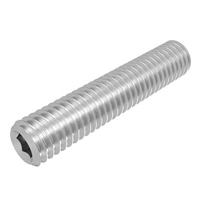 Afbeelding van SECCARO stelschroef met conische punt M6 x 30 mm, RVS V2A VA A2, DIN 913 / ISO 4026, binnenzeskant, 20 stuks