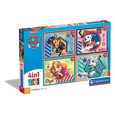 Afbeelding van Clementoni Puzzle Paw Patrol 4in1 21526