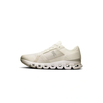 Afbeelding van On Cloud X 4 AD Hardloopschoenen voor op de weg White wolf, Dames, Maat: 36, wolf Polyester