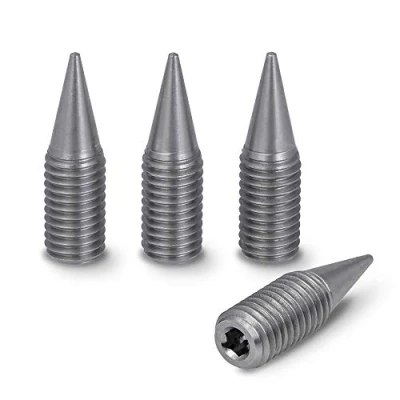 Afbeelding van PrecisionGeek Roestvrijstalen Luidspreker Spikes/Boxen Spikes M10 L 35mm + Binnenzeskant 4 stuks