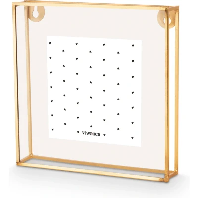 Afbeelding van Fotolijst VT Wonen Metal Frame Gold 20 x cm