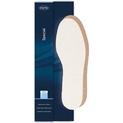 Afbeelding van Marla Special Ledervezel en viltzool inlegzool