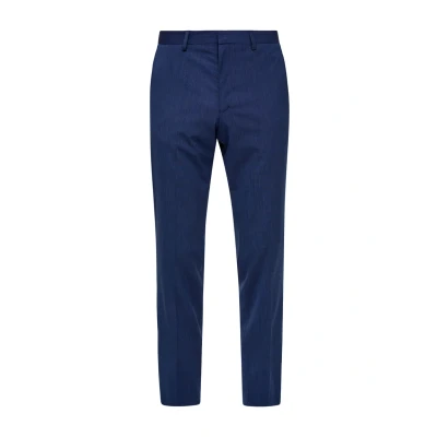 Afbeelding van s.Oliver Black Label Opure Elastische Broek, Heren, Maat: 102, Ozeanblau