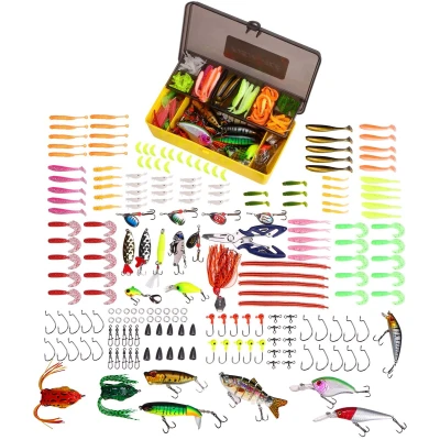 Afbeelding van Fish4All Multi Lure Box Hard, Soft &amp; Metal + Pliers (212pcs) Kunstaas set