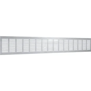 Afbeelding van Nedco plintrooster alum. 800 x 130 mm F1 geanod.