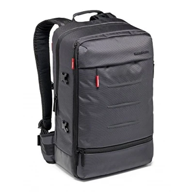 Afbeelding van Manfrotto Manhattan Camera Backpack Mover 50, Multiuse, for Carrying and Accessories, in Water Repellent Material, Photography with PC Tablet Compartment, Tripod Holder