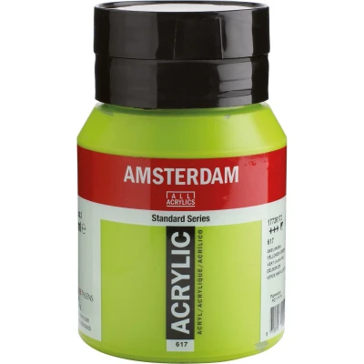 Afbeelding van Amsterdam Acrylverfverf 500 ml Geelgroen