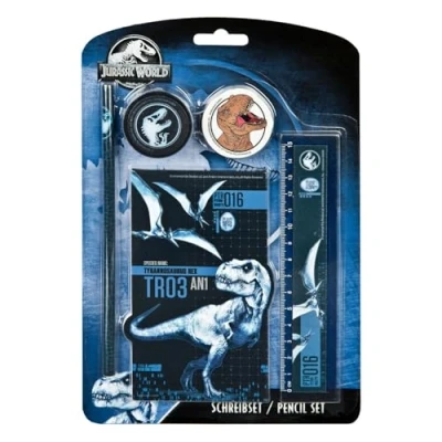 Afbeelding van Jurassic World Schrijfwarenset 5 Delig 4043946301837