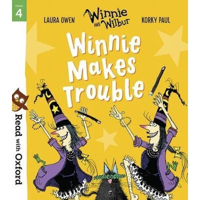 Afbeelding van Read with Oxford: Stage 4: Winnie and Wilbur: Makes Trouble