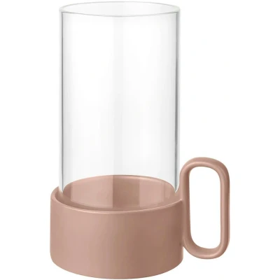 Afbeelding van Blomus windlicht Yuragi Terracotta / 11 x 15 21 cm Glas, Steen