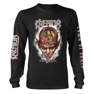 Afbeelding van Kreator Longsleeve shirt M Coma Of Souls Zwart