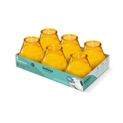 Afbeelding van Bolsius Twilight Amber 6x