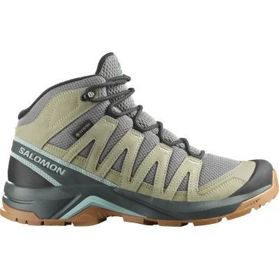 Afbeelding van Salomon X ADVENTURE RECON MID GORE TEX L47815300 Wandelschoenen Dames Sedona Sage Grass Tourmaline EU 37 13 Multicolour