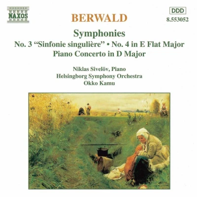 Afbeelding van Helsingborg So Symphonies 3 &amp; 4/Piano Concerto (CD)