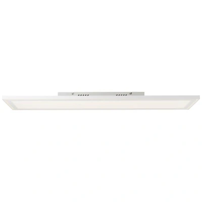Afbeelding van Brilliant Leuchten Ledscherm Laurice 100 x 25 cm, dimbaar, cct, 2600 lm, afstandsbediening, metaal, kunststof, wit (1 stuk)