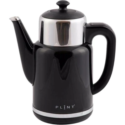 Afbeelding van PLINT Black Kettle 1.7 Litre Capacity Double Wall Hot Water for Tea and Coffee Fast Boil 1500W Cordless Electric BPA Free Dry Protection Anti Slip 360 base