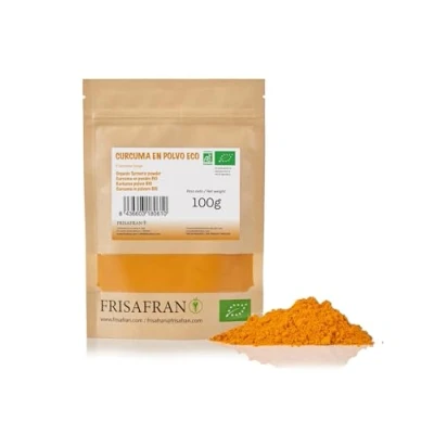 Afbeelding van FRISAFRAN Biologische Kurkuma Poeder 100g Bio