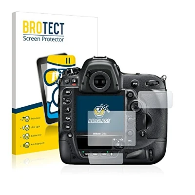 Afbeelding van BROTECT Screenprotector voor Nikon D4S Folie Beschermfolie Beschermglas transparant
