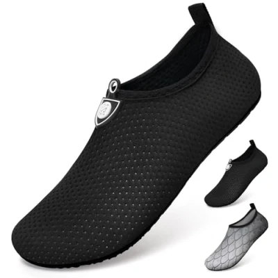 Afbeelding van Waterschoenen Badschoenen Duikschoenen Superlicht Snel Antislip Drogen Heren Dames Surfen Strand Zwembad Uniseks(kd.zwart 40/41)