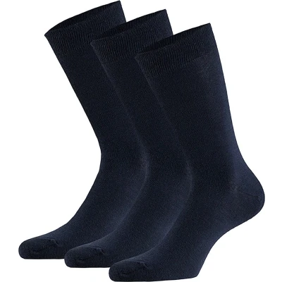 Afbeelding van Apollo Bamboe sokken basic Blauw Maat 39/42 Herensokken Damessokken Naadloze Bamboo
