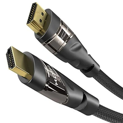 Afbeelding van KabelDirekt 4K HDMI kabel 0,5 m compatibel met (HDMI 2.0a/b 2.0, 1.4a, Ultra HD, 3D, Full 1080p, HDR, ARC, Highspeed Ethernet, PS4, XBOX, HDTV) PRO Series