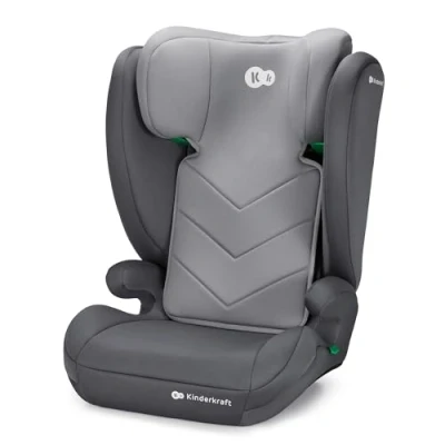 Afbeelding van Kinderkraft I SPARK Autostoeltje 2 in 1 SIZE 100 150 cm 10 niveaus hoogteverstelling Grijs
