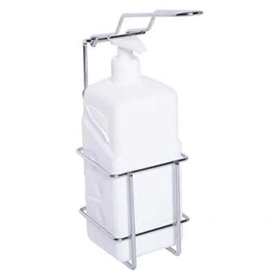 Afbeelding van Croydex Zeepdispenser, wit/chroom, 1000 ml