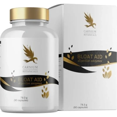 Afbeelding van Bloat Aid spijsverteringsenzymen, natuurlijke verlichting bij zwellingen en spijsverteringsproblemen, 90 capsules voor 30 dagen