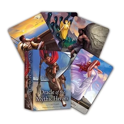 Afbeelding van Oracle of the Mythic Heroes: A 40 Card Deck and Guidebook