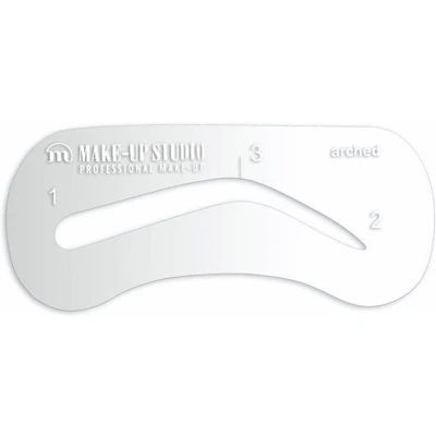 Afbeelding van Make Up Studio Brow Stencil Wenkbrauwsjabloon Arched
