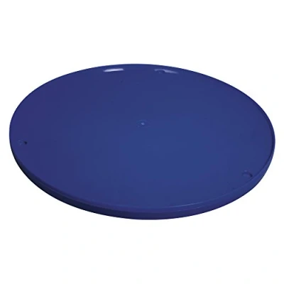 Afbeelding van Rayher 8925900 Draaischijf, 27 cm ø, blauw, van kunststof, voor pottenbakkerijen, schilderen enz. handmatig bediende kunststof pottenbakkersschijf, schilderschijf, modelleerschijf