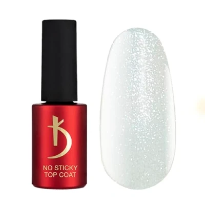 Afbeelding van K odi Professional UV nagellak No Wipe Top Coat Sparkle Gel voor nagels, LED Soak Off toplak glanzende Shellack Nail Polish (7 ml)