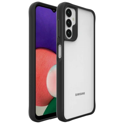 Afbeelding van Samsung Galaxy A14 (5G) Hoesje Kunststof iMoshion Hardcase/Backcover Zwart Telefoonhoesje Shockproof/Valbescherming