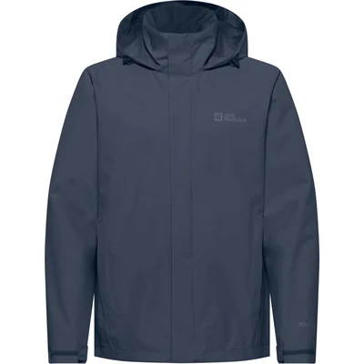 Afbeelding van Jack Wolfskin Trailtime Regenjas, Heren, Maat: Small, Midnight sky
