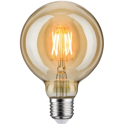 Afbeelding van Paulmann 28400 LED lamp Vintage Globe 95 6,5W goud decoratieve verlichting 1700K E27