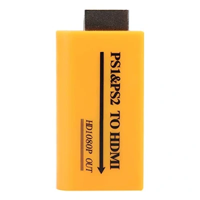 Afbeelding van PS2 naar HDMI Video Converter, PS1/PS2 Converter Adapter voor PS1/PS2, Digitale Video/Audio Signaal Uitgang