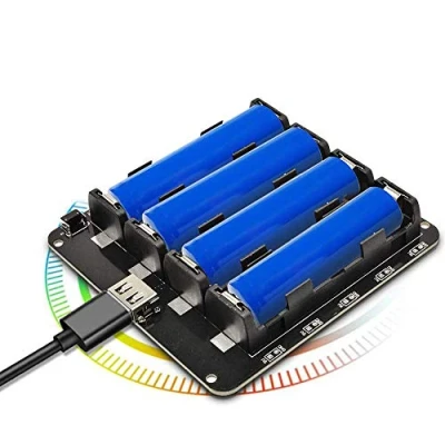 Afbeelding van diymore Battery Shield V9 5V/3A 3V/1A Uitbreidingskaart met Micro USB Type C compatibel ESP32 WLAN
