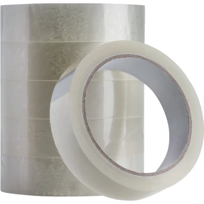 Afbeelding van Plakband Quantore 25mmx66m transparant Omdoos a 6 stuk 72 stuks