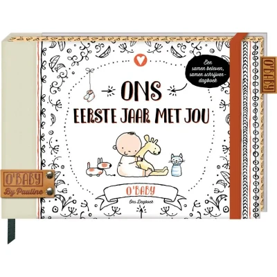 Afbeelding van O&quot;;Baby Ons eerste jaar met jou (Hardback)